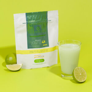 Young 4K Akmos | Colágeno hidrolizado + Verisol Para Pele mais Jovem