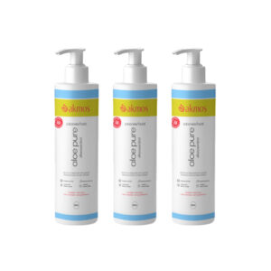 Aloe Pure Akmos Kit 3 Un | Limpeza Profunda + Hidratação